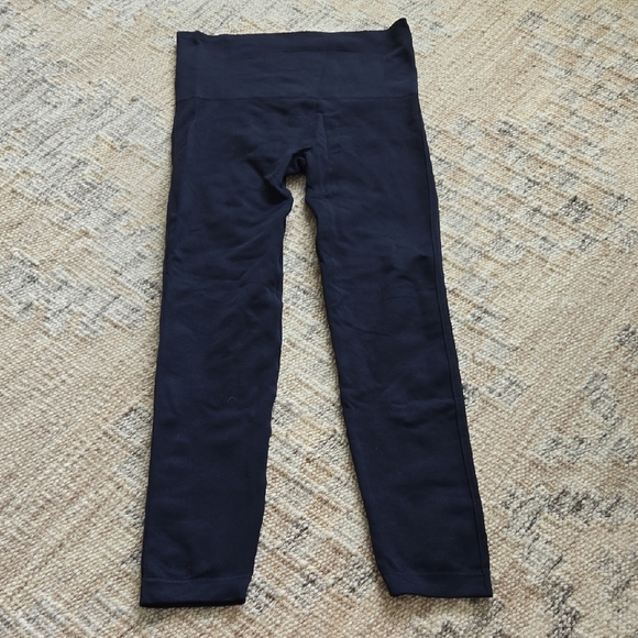 SPANX Dark Blue Leggings - Picture 1 of 3